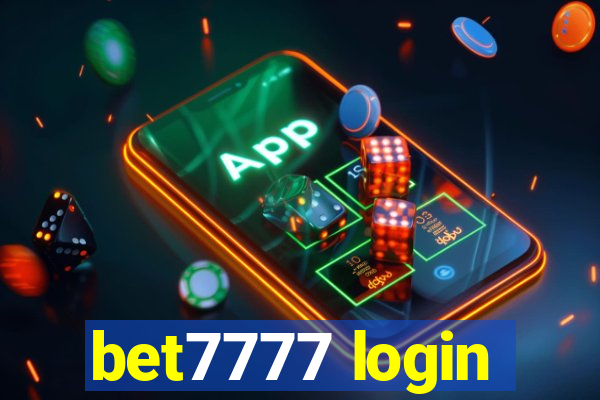 bet7777 login